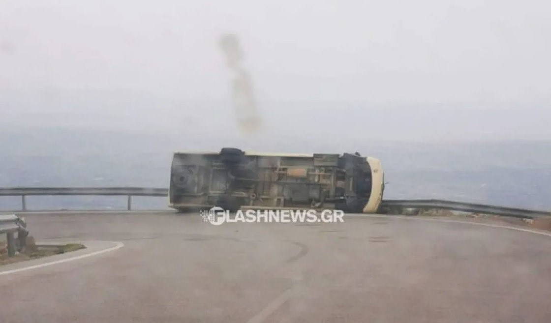 &Kappa;&rho;ή&tau;&eta;: &Alpha;&nu;&alpha;&tau;&rho;&omicron;&pi;ή &lambda;&epsilon;&omega;&phi;&omicron;&rho;&epsilon;ί&omicron;&upsilon; &sigma;&tau;&alpha; &Sigma;&phi;&alpha;&kappa;&iota;ά &epsilon;&nu; &mu;έ&sigma;&omega; &theta;&upsilon;&epsilon;&lambda;&lambda;&omega;&delta;ώ&nu; &alpha;&nu;έ&mu;&omega;&nu;