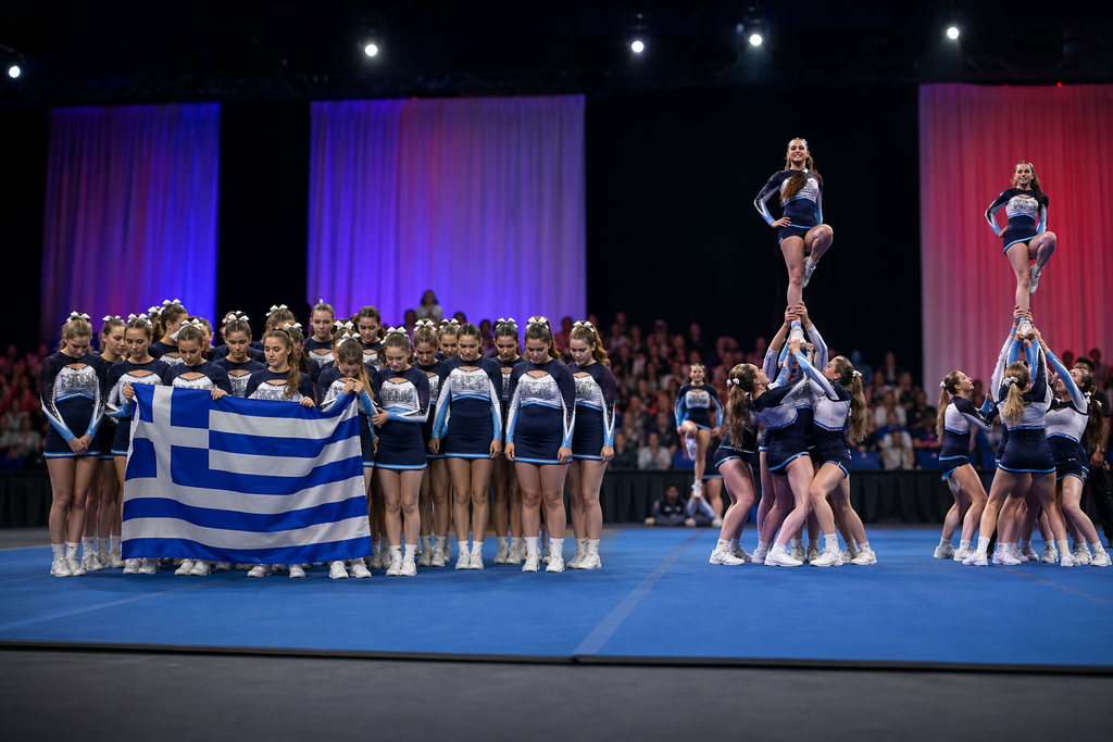 Ασημένιο μετάλλιο για την Ελλάδα στο Παγκόσμιο Πρωτάθλημα Cheerleading