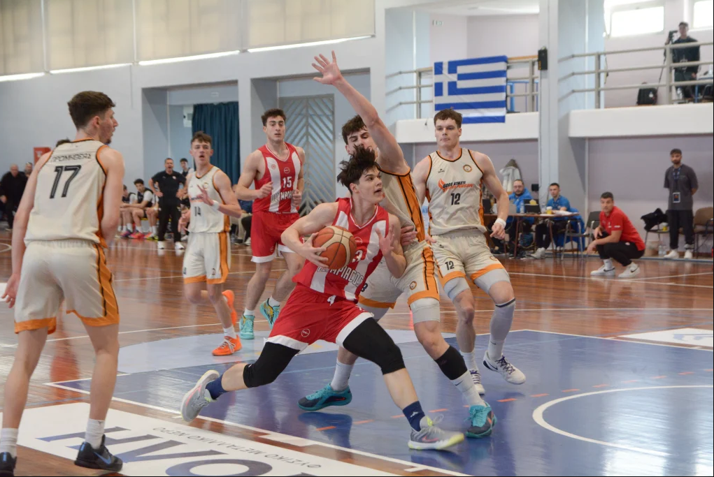 Ολυμπιακός – Προμηθέας 72-65: Πρωταθλητές Ελλάδας οι έφηβοι των «ερυθρόλευκων»