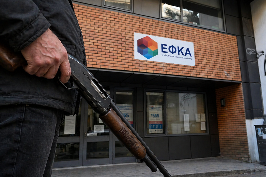 Συναγερμός στην Λουκάρεως: Μετά τον ΕΦΚΑ, ο 89χρονος πυροβόλησε δύο ακόμη άτομα