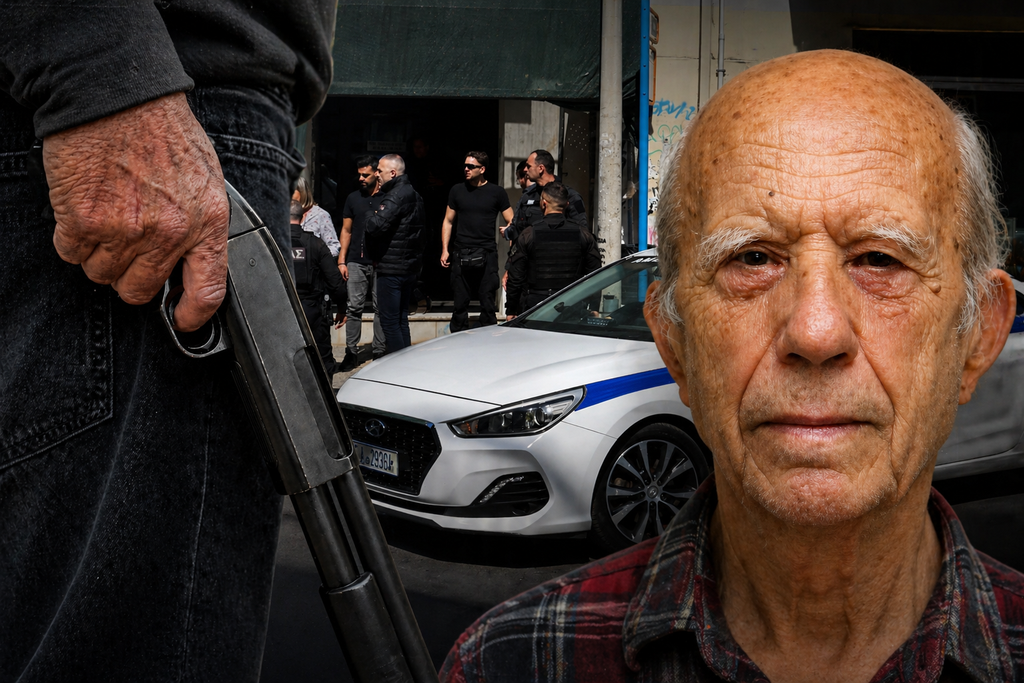 Αυτός είναι ο 89χρονος που σκόρπισε τον τρόμο σε ΕΦΚΑ και Ειρηνοδικείο – Το προφίλ του