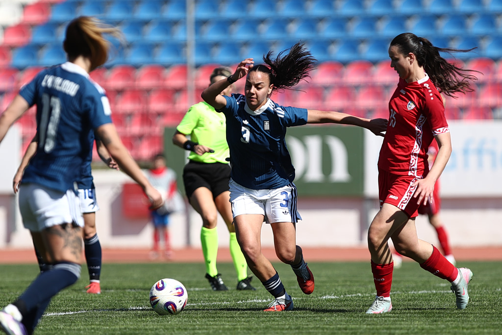 Live Streaming: Παρακολουθήστε ζωντανά τον φιλικό αγώνα της Εθνικής γυναικών ενάντια στην Μολδαβία