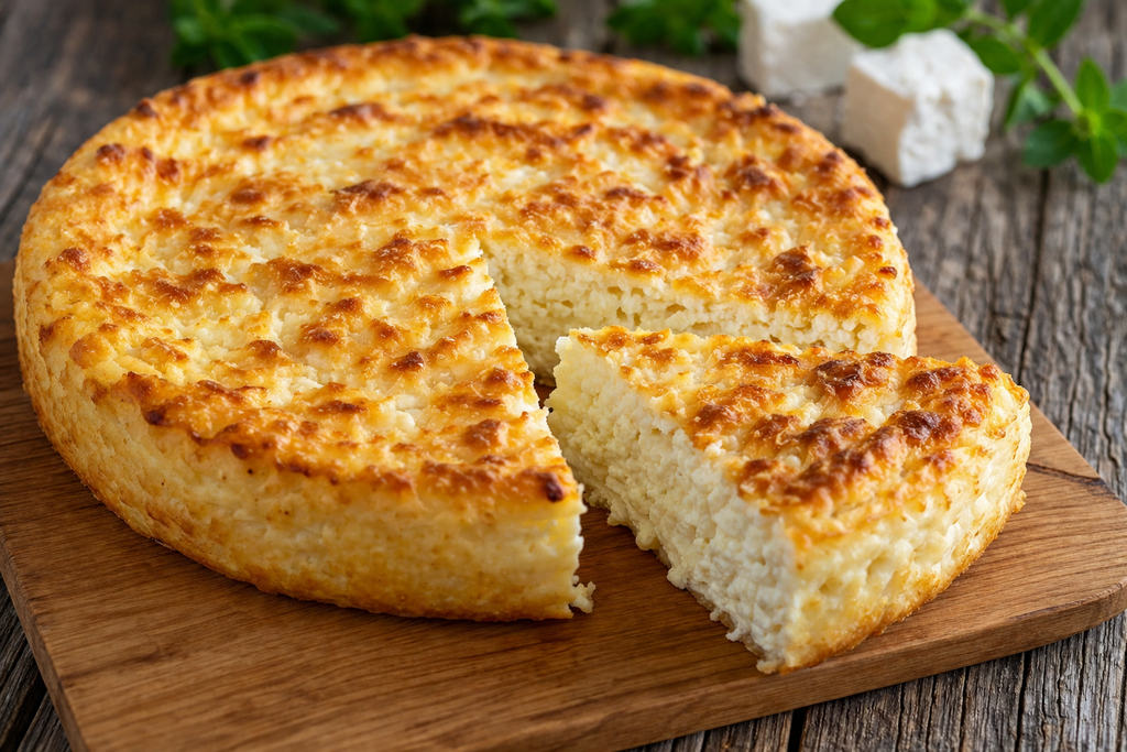 Αυτή είναι η πιο εύκολη τυρόπιτα του κόσμου – Χωρίς μίξερ και φύλλο