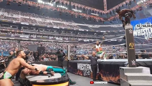 Απίστευτη στιγμή στη WrestleMania: Ο Speed «γκρέμισε» τον Logan Paul