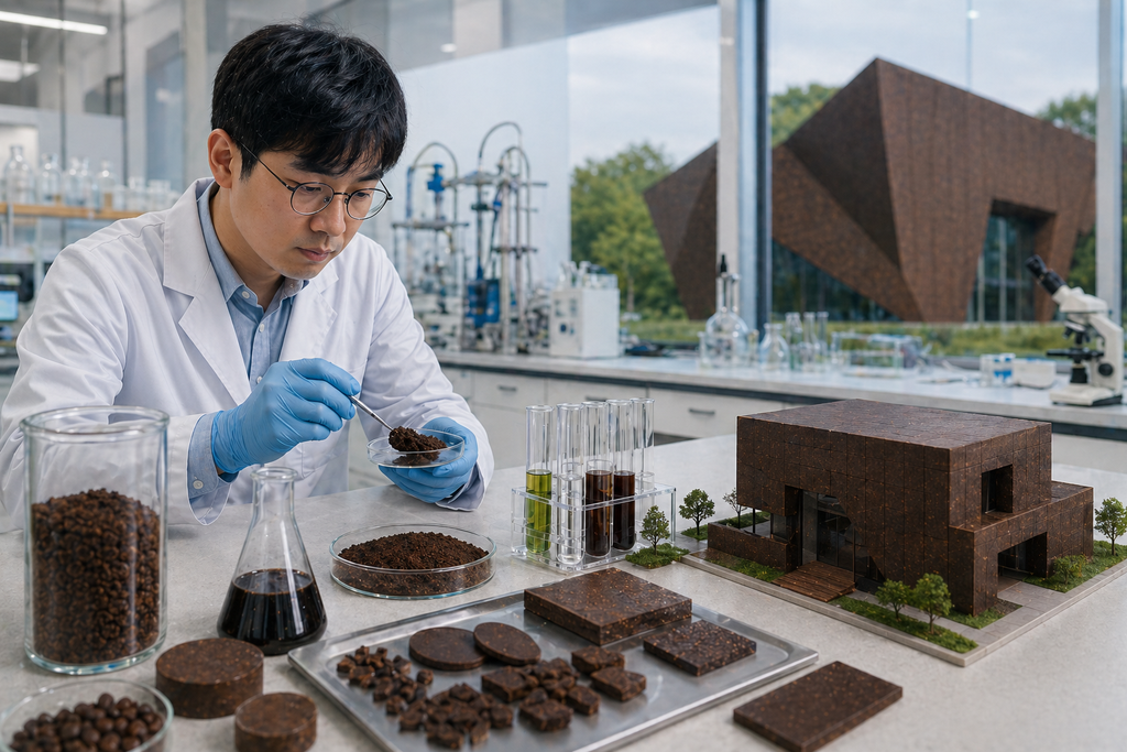 Νότια Κορέα: Υπολείμματα καφέ μετατρέπονται σε μονωτικό υλικό υψηλής απόδοσης για κτίρια