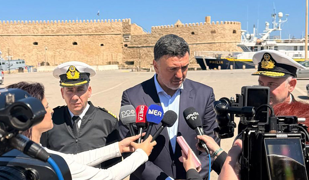 Β. Κικίλιας: «Οι λιμενικοί  στην Κρήτη κάνουν τεράστια προσπάθεια για τη διαχείριση των μεταναστατευτικών ροών»
