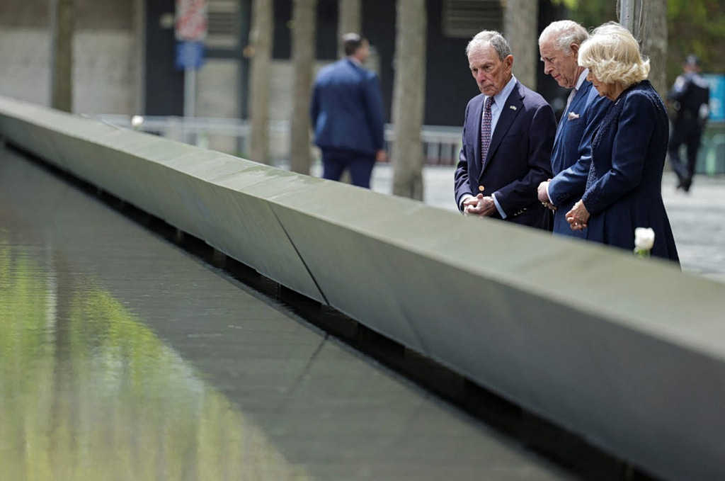 Ο βασιλιάς Κάρολος και η βασίλισσα Καμίλα τίμησαν τα θύματα της 11ης Σεπτεμβρίου στη Νέα Υόρκη