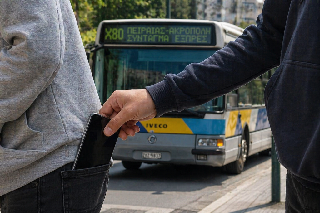 Απόπειρα κλοπής κινητού 17χρονου σε λεωφορείο στην πλατεία Αττικής – 7 συλλήψεις, μεταξύ τους ανήλικοι