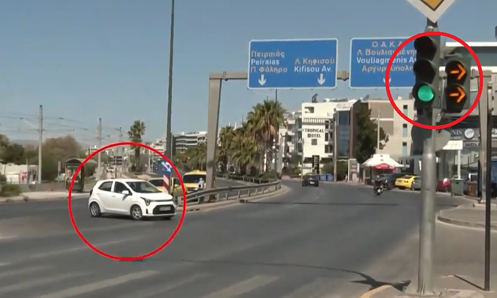 «Μπαράζ» παραβάσεων του ΚΟΚ στους άδειους δρόμους της Αθήνας τις ημέρες του Πάσχα