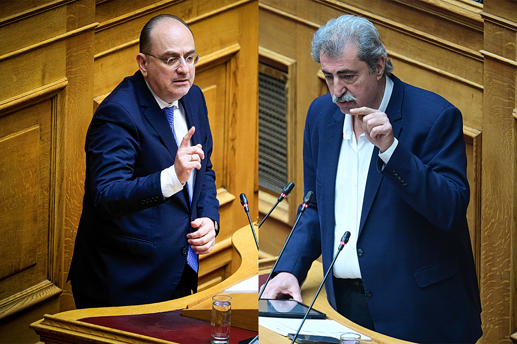 Κόντρα Λαζαρίδη με Πολάκη στη Βουλή: «Είχες διπλά βιβλία, ένα για τα μαύρα» – «Αρκετά σας χαϊδέψαμε κάτι χούλιγκαν σαν κι εσένα»