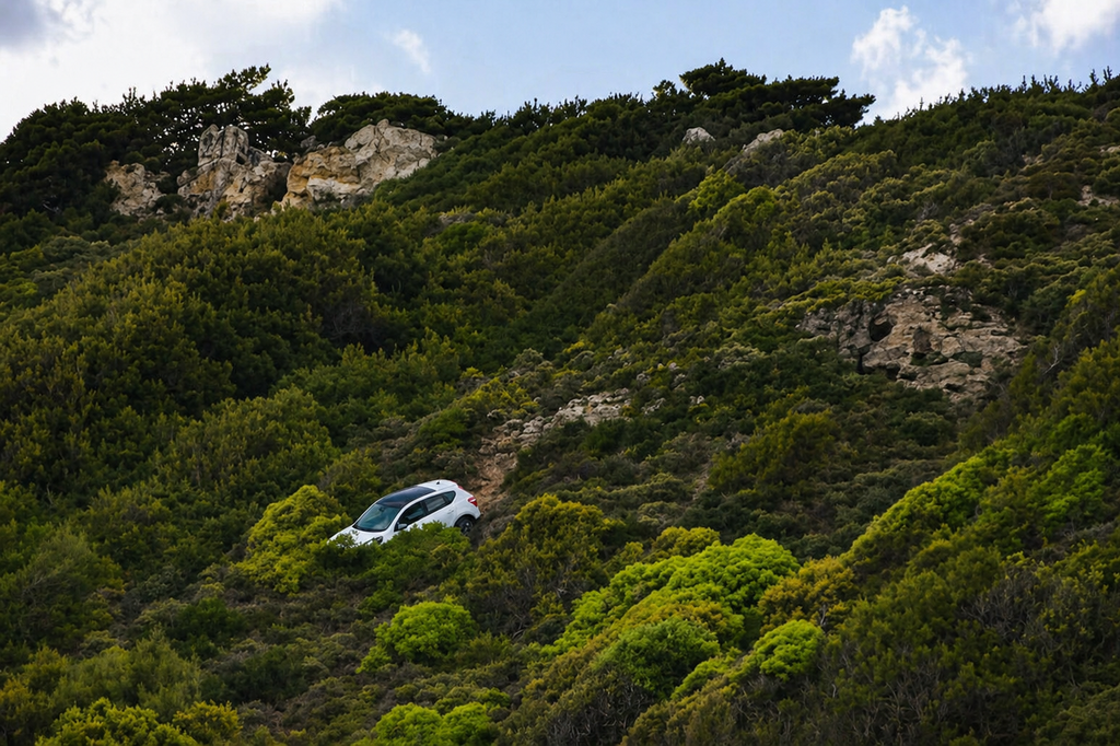 Θρίλερ στη Ρόδο: 45χρονος προσπάθησε να ρίξει στον γκρεμό ΙΧ μαζί με το παιδί και την πρώην γυναίκα του (video)