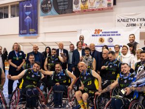 Τελικός Κυπέλλου Μπάσκετ με Αμαξίδιο: Ο Ηρόδικος νίκησε στη Σαντορίνη τη Δωδεκάνησο