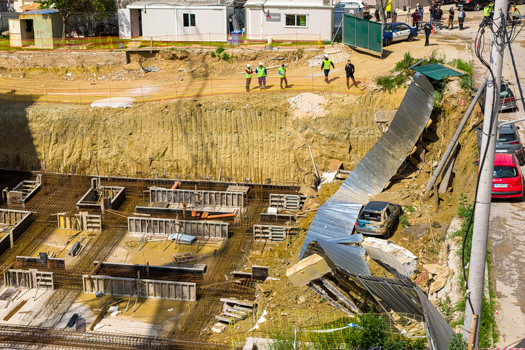 Υποχώρηση εδάφους στη Θεσσαλονίκη σε εργοτάξιο: Διατάχθηκε προκαταρκτική έρευνα, ελεύθερος ο 28χρονος