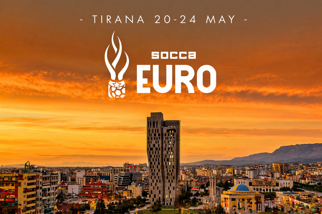 Socca Euro 2026: Δυνατός όμιλος για την Ελλάδα στα Τίρανα