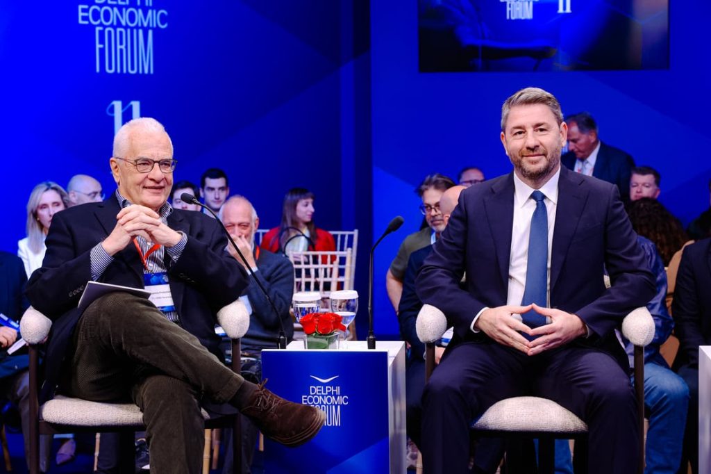 Οικονομικό Φόρουμ Δελφών – Νίκος Ανδρουλάκης : Στόχος να είμαστε κυβέρνηση έστω και με μία ψήφο
