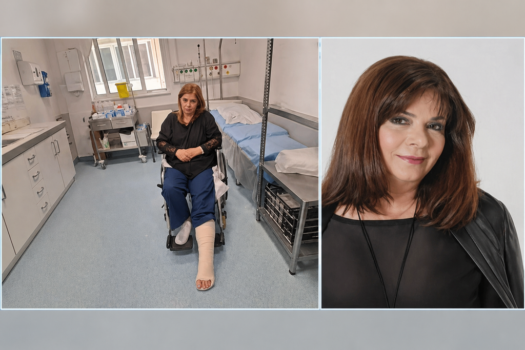Βάσια Παναγοπούλου: «Έσπασα τον αστράγαλό μου σε πτήση – Με άφησαν να περπατάω μόνη»