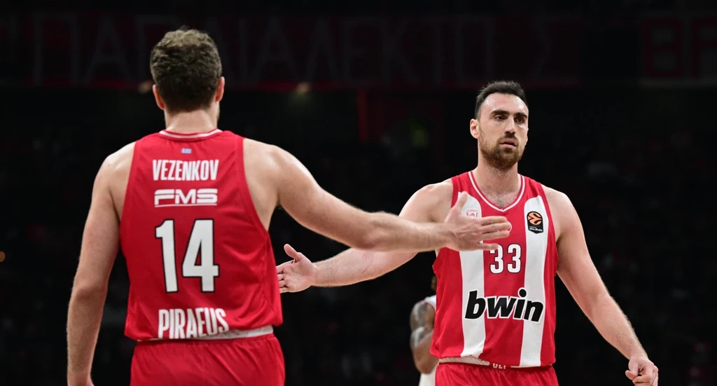 Με Βεζένκοφ και Μιλουτίνοφ η κορυφαία πεντάδα της σεζόν στην EuroLeague