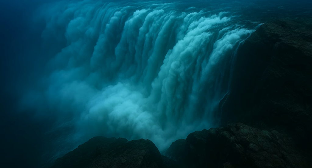 Υποθαλάσσιος ο μεγαλύτερος καταρράκτης στη Γη – Δέος για το ύψος του και τον όγκο νερού