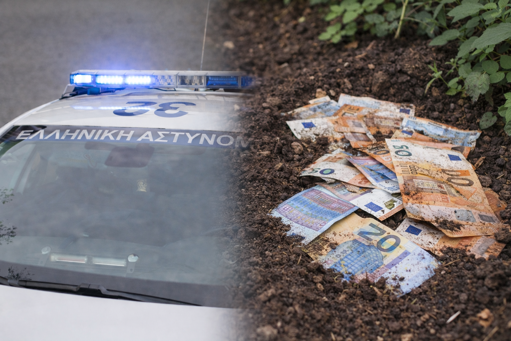 Θεσσαλονίκη: Ξέθαψαν 100.000 ευρώ από κήπο ηλικιωμένης προσπιούμενοι τους… λογιστές