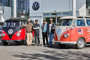 Τα θρυλικά VW Bulli της δεκαετίας του 60 έκαναν ένα ταξίδι – άθλο 20.000 χιλιομέτρων