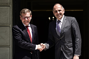 Αναβάθμιση διμερούς σχέσης και με Βερολίνο – «Μπορείτε να βασιστείτε σε εμάς», διεμήνυσε ο Γιόχαν Βάντεφουλ