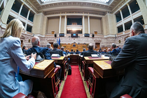 Συνεδρίαση ΚΟ της ΝΔ: Ολοκληρώθηκαν οι παρεμβάσεις των βουλευτών – «Είχαμε και λίγη γκρίνια» είπε ο Μητσοτάκης