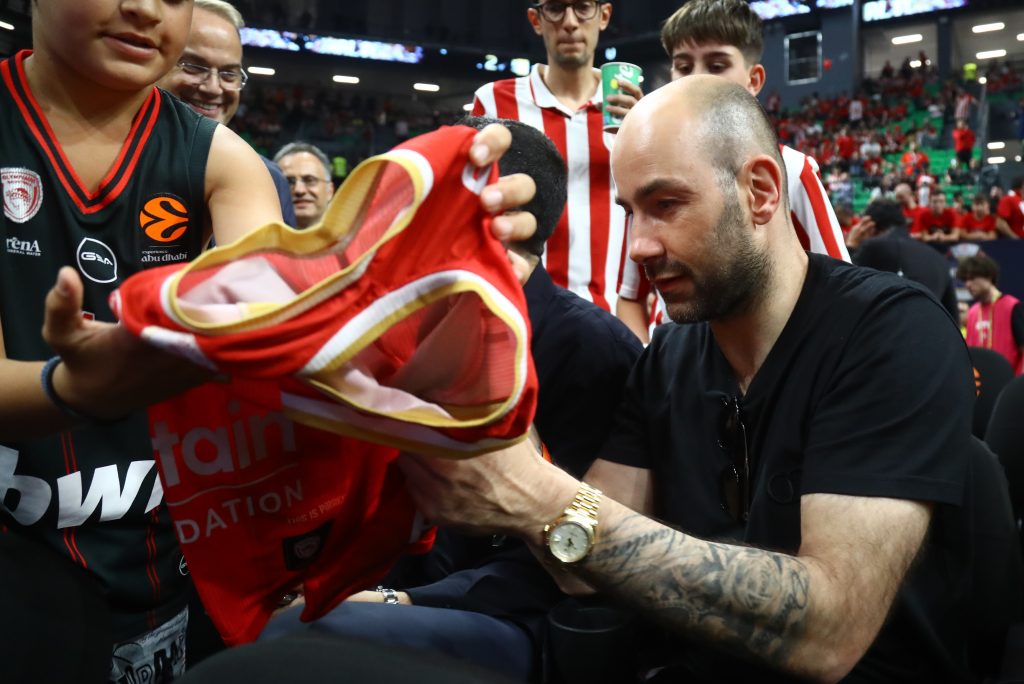 Στο Telekom Center ο Βασίλης Σπανούλης και ο Νίκος Ζήσης