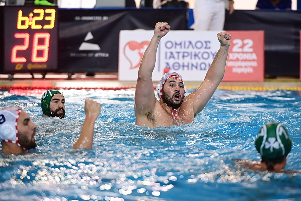 Ολυμπιακός – Παναθηναϊκός 17-12: Κυρίαρχοι οι Πειραιώτες, ξανά πρωταθλητές