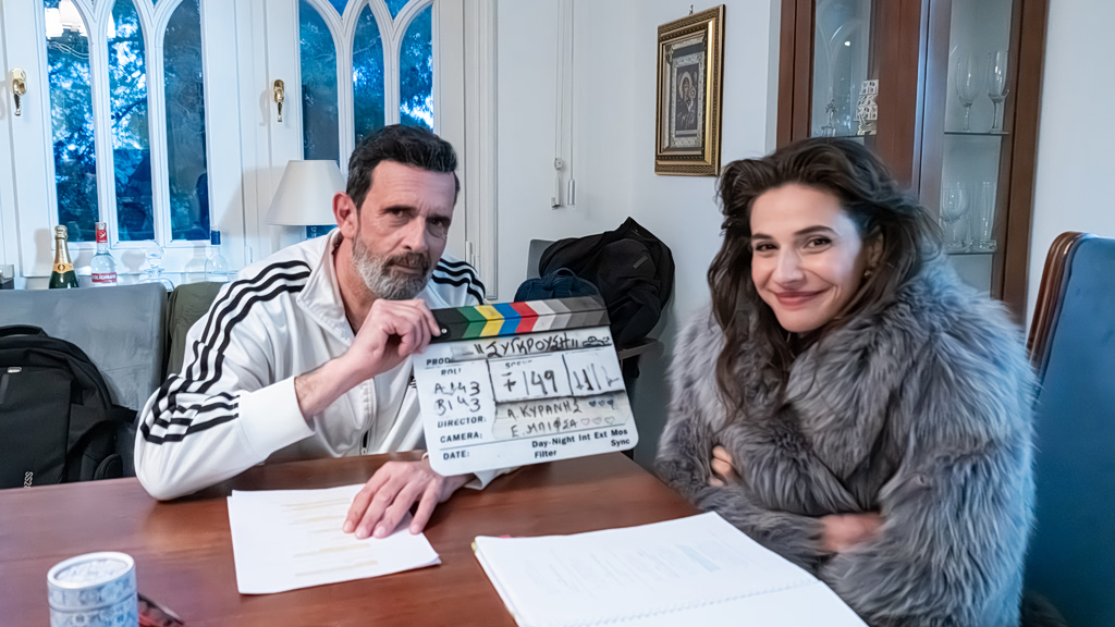 «Σύγκρουση»: Backstage φωτογραφίες από το νέο ερωτικό δικαστικό θρίλερ του Mega