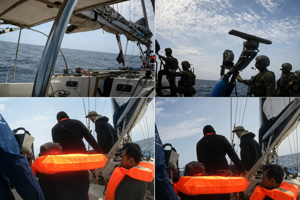 Global Sumud Flotilla: Ισραηλινοί κομάντο επιχειρούν να αναχαιτίσουν τον στολίσκο (video)