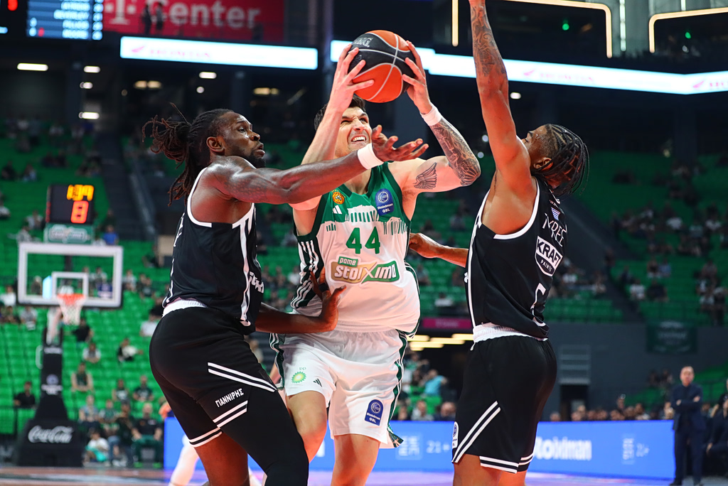 LIVE: ΠΑΟΚ – Παναθηναϊκός 34-30 (15′)