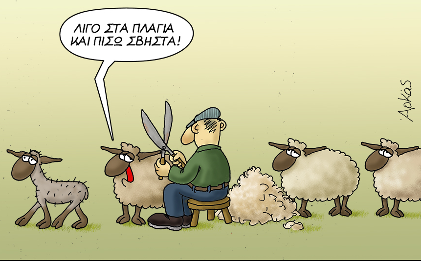 Αρκάς: Η «Καλημέρα» με τα πρόβατα και το σκληρό μήνυμα πίσω από το χιούμορ