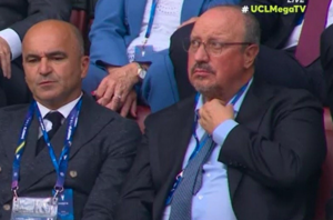 Ο Ράφα Μπενίτεθ στον τελικό του Champions League (vid)