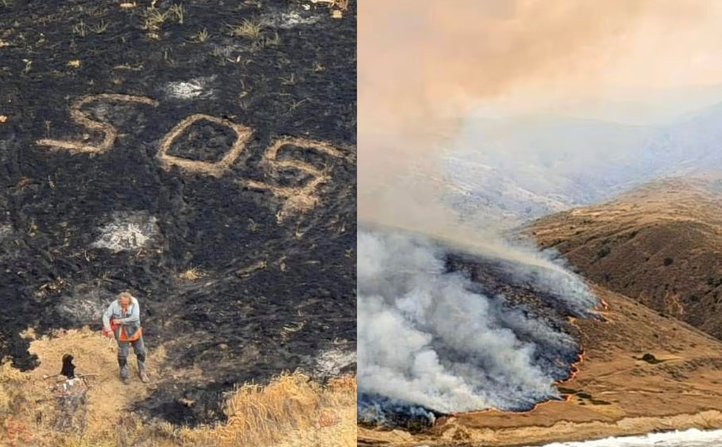 Προσπάθησε να καλέσει βοήθεια και καταλάθος έκαψε το νησί – Ο ναυαγός που έβαλε φωτιά σε 14.600 στρέμματα