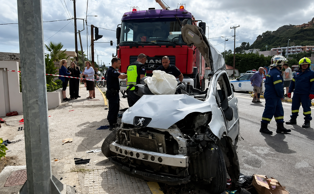 Τραγωδία στη Ρόδο: Ο 44χρονος είχε κι άλλο τροχαίο πριν δύο χρόνια – «Ήταν η κακιά η ώρα» λέει η αδερφή του