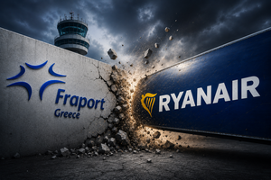 «Αερομαχία» μεταξύ Ryanair και Fraport Greece – Οι απειλές και η αντεπίθεση