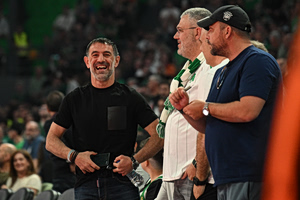 Ο Γιώργος Καραγκούνης στο ΟΑΚΑ για το Παναθηναϊκός – Βαλένθια