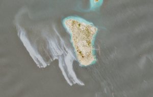 Δορυφορικές φωτογραφίες κατέγραψαν πιθανή πετρελαιοκηλίδα κοντά στο νησί Χαργκ στο Ιράν