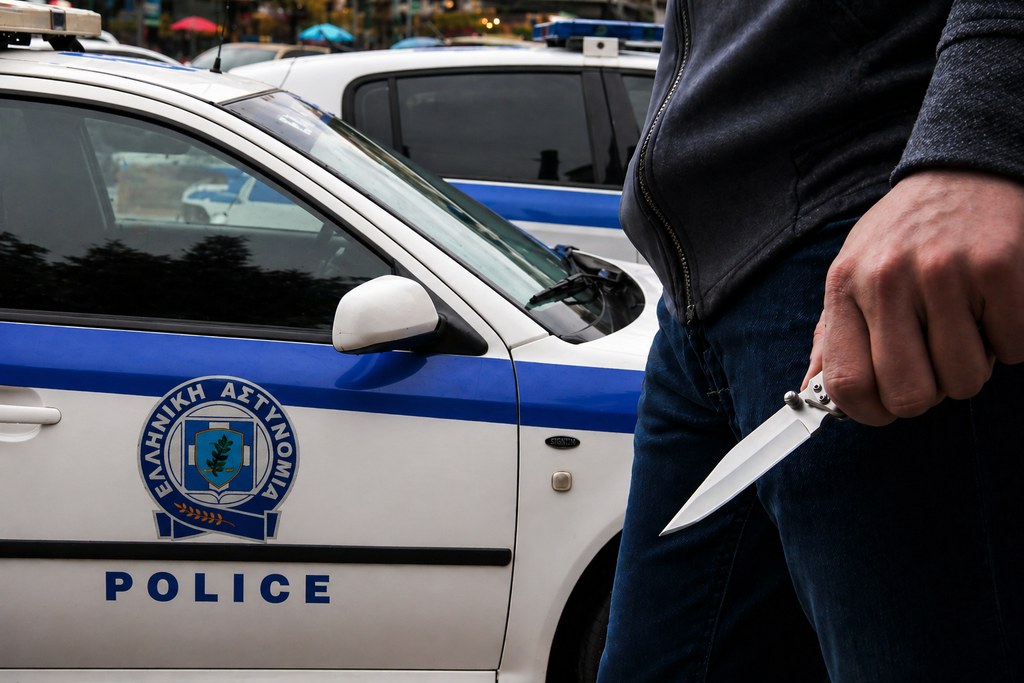 Θρίλερ στη Χαλκιδική: Άνδρας σε αμόκ εισέβαλε με μαχαίρι σε σπίτι και τραυμάτισε οικογένεια