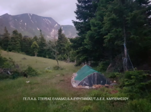 Εντοπίστηκε μεγάλη φυτεία κάνναβης σε απομακρυσμένη περιοχή της Ευρυτανίας