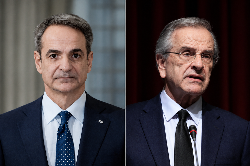 Σε τέλμα παραμένουν οι σχέσεις Μητσοτάκη και Σαμάρα – Και νέα εμφάνιση Καραμανλή