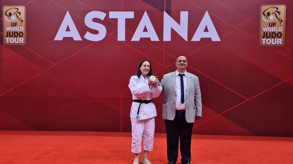 Στην κορυφή της Αστάνα η Δώρα Πασχαλίδου με νέο χρυσό μετάλλιο