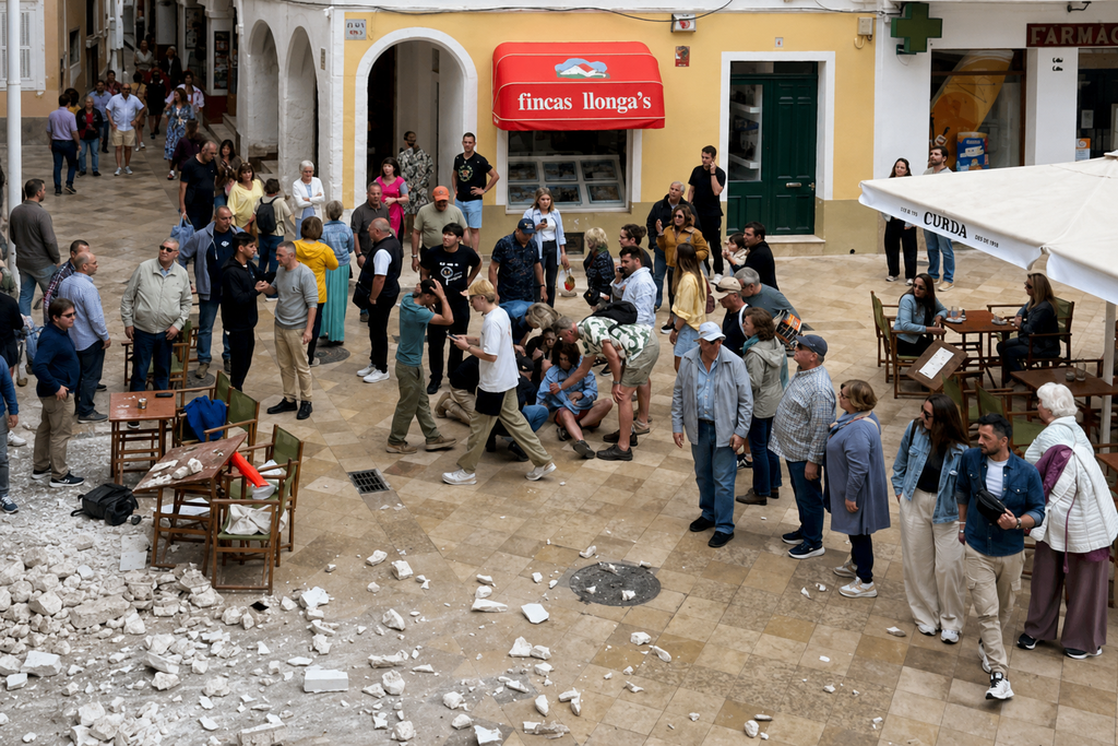 Ισπανία: Ελληνίδες τουρίστριες τραυματίστηκαν την ώρα που έτρωγαν στη Μινόρκα – Έπεσε πάνω τους μέρος μπαλκονιού