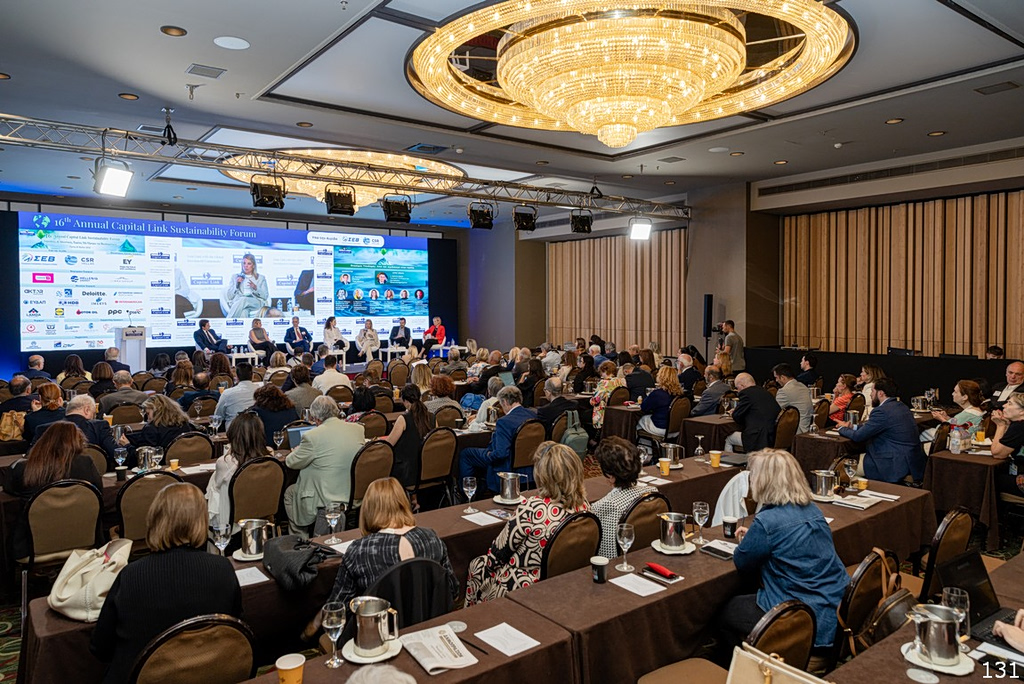 16ο Annual Capital Link Sustainability Forum «Δημόσιος & Ιδιωτικός Τομέας με Όραμα τη Βιωσιμότητα»
