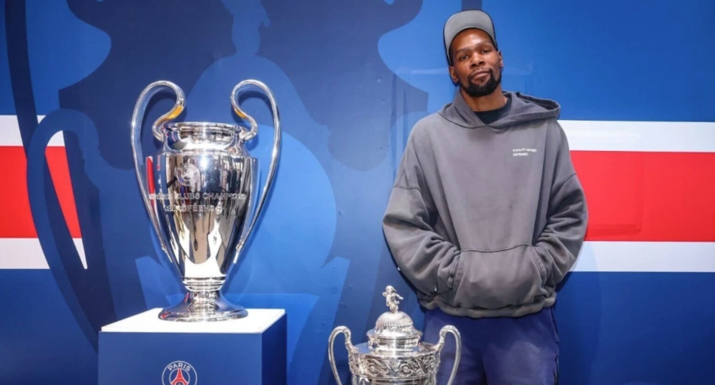 Από το Champions League στο NBA Europe: Ο Κέβιν Ντουράντ θέλει να βάλει την Παρί Σεν Ζερμέν στο μπασκετικό χάρτη