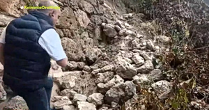 Βέροια: Κατέρρευσε τμήμα του αρχαίου τείχους σε αυλή σπιτιού – Αλληλοκατηγορίες μεταξύ Αρχαιολογίας και Δήμου