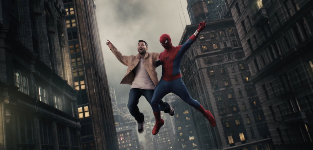 Ο Μέσι συνάντησε τον Spider-Man και πέταξαν παρέα πάνω από τη Νέα Υόρκη (vid)