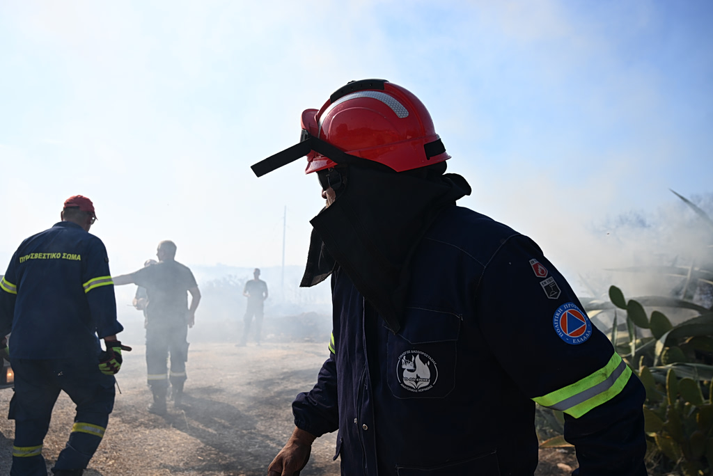 Φωτιά στην Ακρίτα Κιλκίς, πέρασε από την Βόρεια Μακεδονία – Ήχησε 112 για ετοιμότητα
