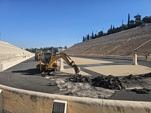 Καλλιμάρμαρο: Ξεκίνησαν τα έργα αναβάθμισης με χορηγία του Βαγγέλη Μαρινάκη (pics,vid)
