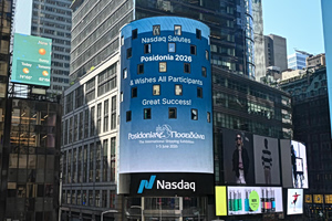 Ο NASDAQ χαιρετίζει τα Ποσειδώνια 2026 και την ελληνική ναυτιλία, αναγνωρίζοντας την παγκόσμια εμβέλεια και σημασία της διοργάνωσης